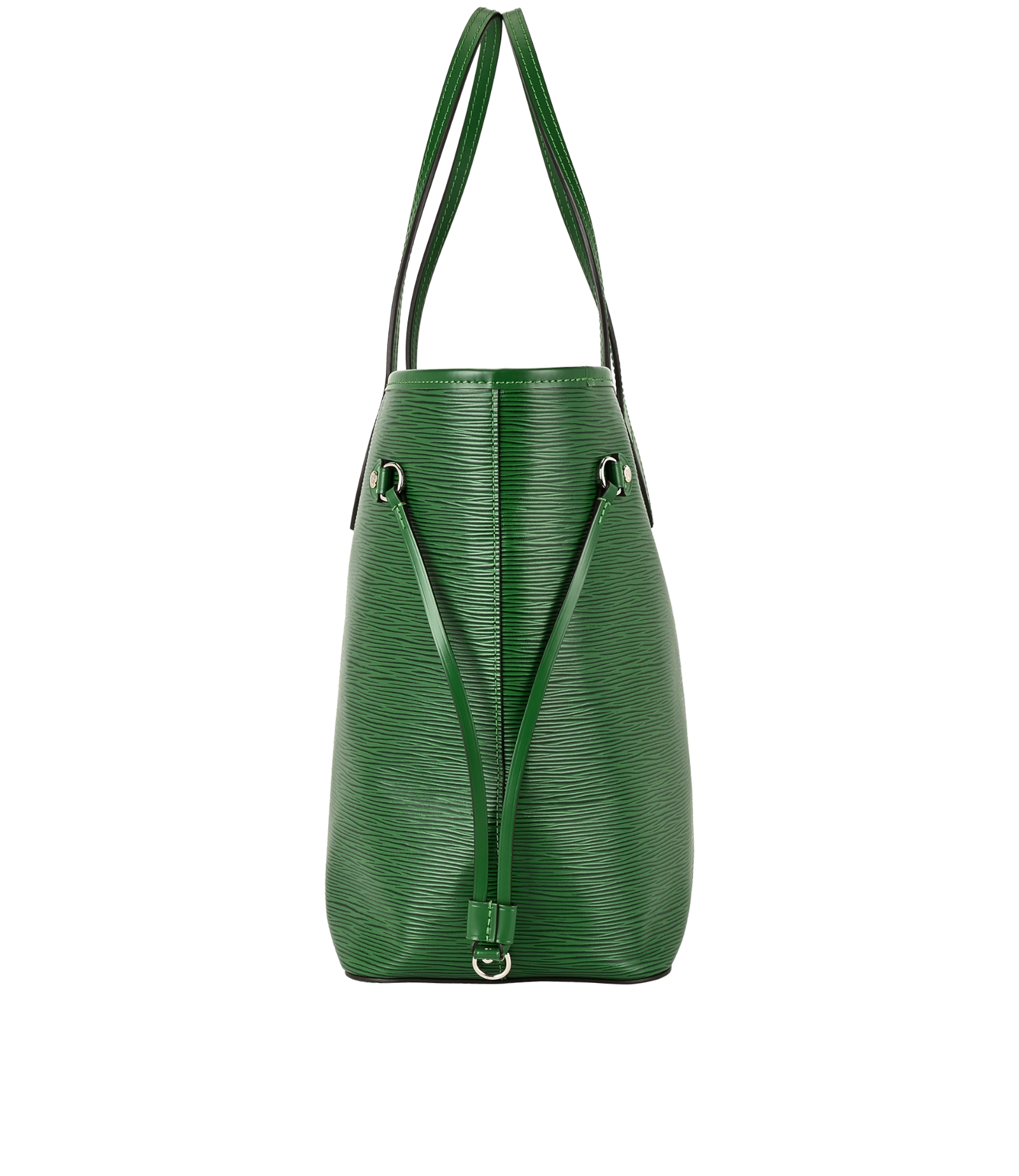 Neverfull MM, &pound;1,200, Handbags, Green, Leather, Bottom view